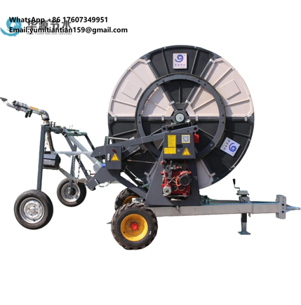 Farming Agriculture - Metaliczny system nawadniania rolniczego z silnikiem
