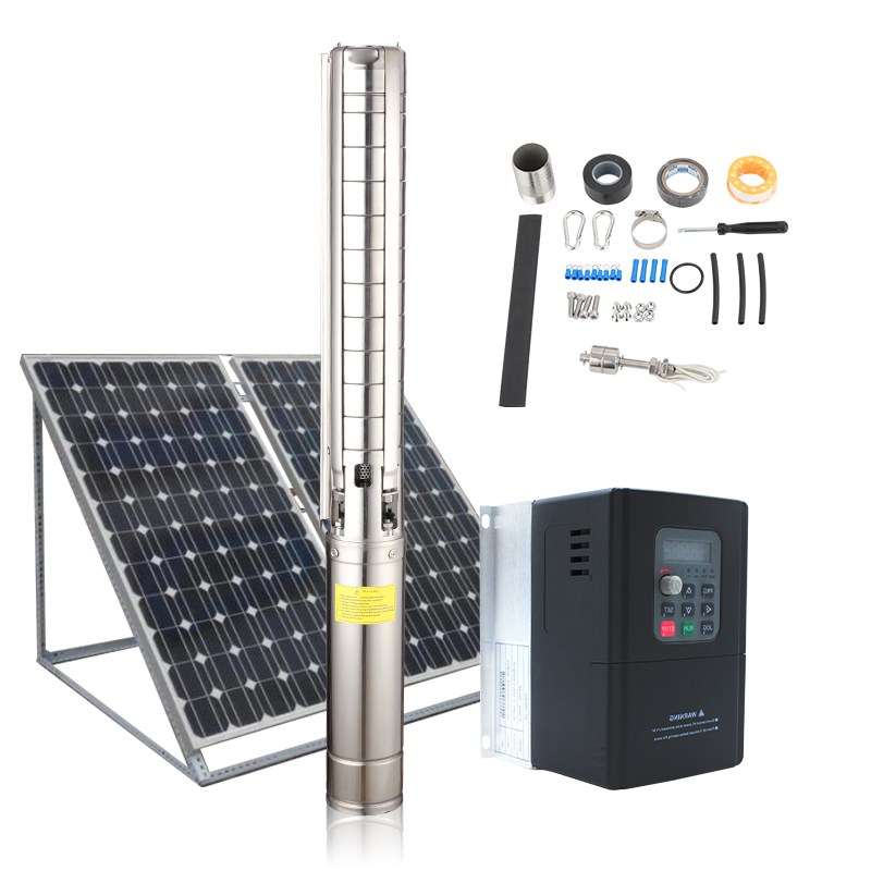 Agriculture Farming Systems - 4HSA4-240-5.5 7.5KM Pompa Wodna Solarna Zanurzeniowa