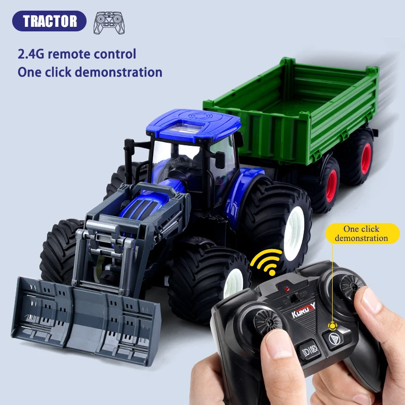 1/24 RC Ciągnik z naczepą 2.4G – Agriculture Farming In Goa recenzja i cena